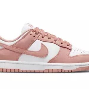 Women's Nike Pink Whisper low dunks